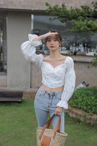 FIA FLORAL OFF SHOULDER TOP