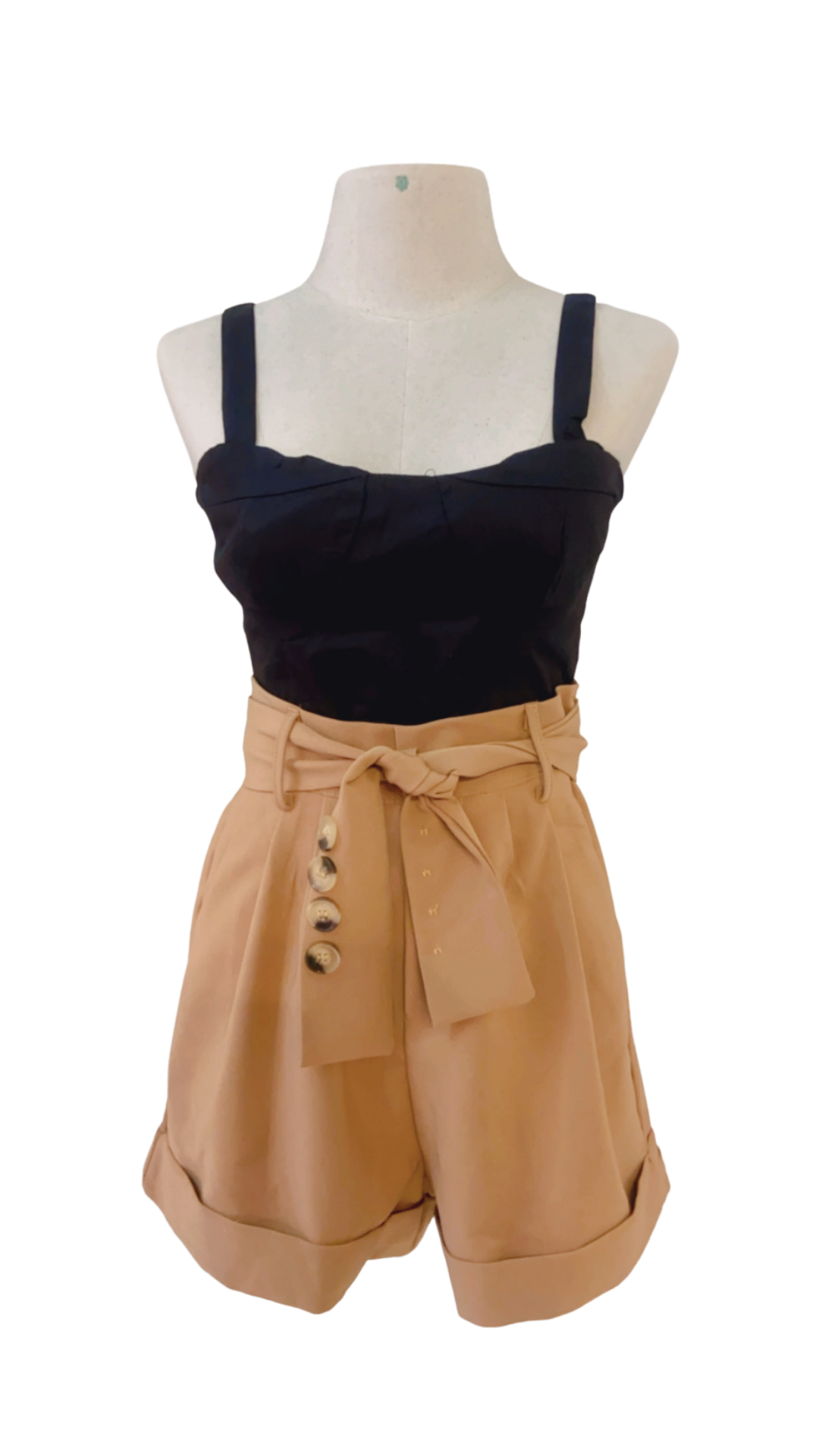 BASIC SHELL SHAPE CROP TOP