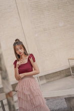 HIGH-WAIST FAIRY SKIRT in NUDE PINK (4429008437323)