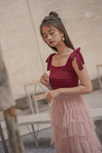 HIGH-WAIST FAIRY SKIRT in NUDE PINK (4429008437323)
