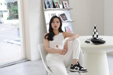 UU BUNNY SINGLET TOP IN WHITE