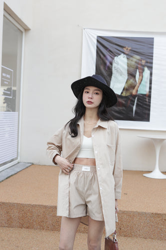 COWBOY DESERT KHAKI SHIRT SET