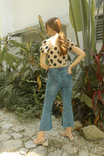 CECI POLKADOT LINEN TOP #UQMADE (1843615170595)