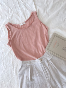 KOREAN SLEEVELESS TANK TOP