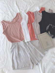 KOREAN SLEEVELESS TANK TOP