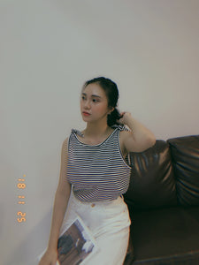 ZUI STRIPE TANK TOP (1493485879331)