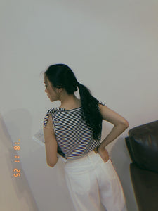 ZUI STRIPE TANK TOP (1493485879331)