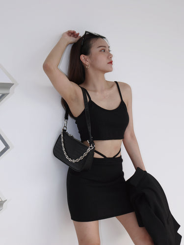 ADORÉ WANNABE SET #UQMADE IN BLACK