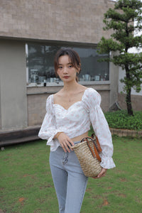 FIA FLORAL OFF SHOULDER TOP